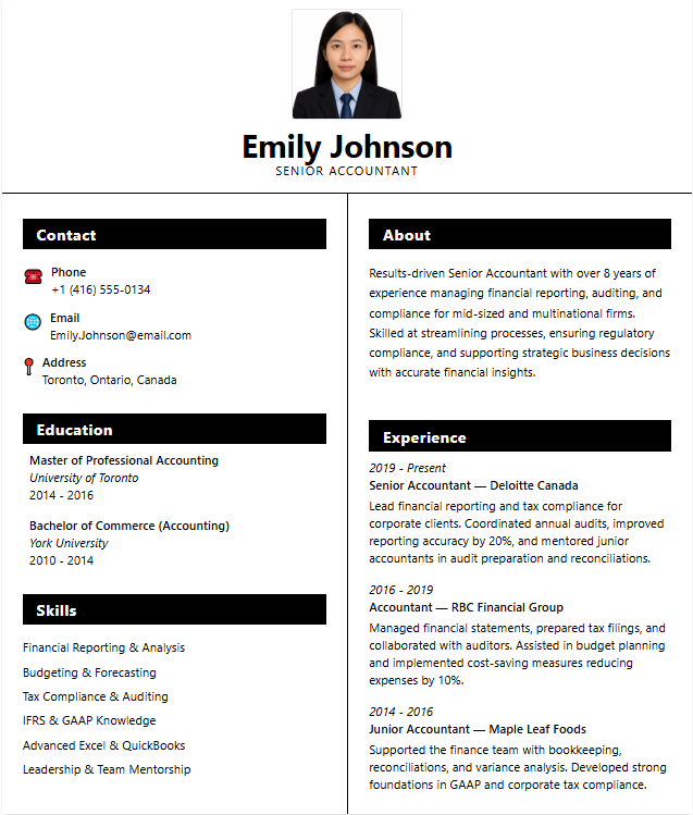 Accountant Template 8